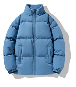 Hot Selling Custom Logo Printed Men Winter Jacket OEM, Outdoor Puffer Bomber <b>Bubble</b> <b>Coat</b>, High-Quality Streetwear Men's Jacket - Product Image 5