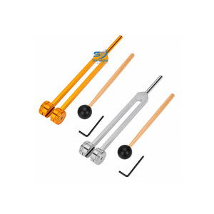 ส้อมเสียงสะท้อนทางประสาทวิทยา 128Hz ทำจากอลูมิเนียมอัลลอยด์ สำหรับการทดสอบการสั่นสะเทือนและการตรวจประสาท - Product Image 1