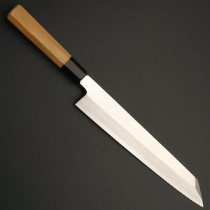 Burraq Ecommerce Custom Handmade New Chef <b>Knife</b> Stainless Steel Blade 7-Inch (3.0mm Thickness) Wood Handle Leather Pakistan - Product Image 3