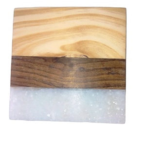 Custom Material Coaster Set Classic Style <b>round</b> Stone Pads for Kitchen Made in India - Product Image 1