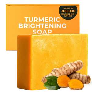 Jabón Sólido Vegano Artesanal de Cúrcuma Hidratante de Alta Calidad, Suministro al por Mayor para Comercio Global - Product Image 1