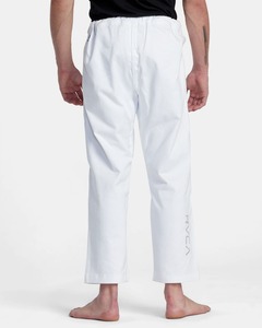 Kimono de Jiu Jitsu Brasileño BJJ para Adultos, Shoyorol RVCA X Done Blue, 450 g/m², de Alta Calidad, Color Blanco, 100% Algodón, Uniforme de Artes Marciales - Product Image 4