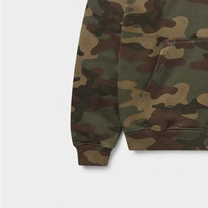 Sweat à capuche OEM pour femme 100 % coton molletonné, anti-plis, avec logo brodé sur le devant, motif uni, style streetwear, finition délavée, 180g - Product Image 4