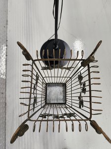 โซ่ระบายน้ำฝนโลหะสไตล์วินเทจสำหรับสวน - Product Image 3
