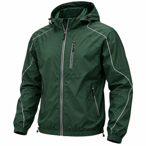 Chaquetas Transpirables para Hombre, Chaqueta Personalizada para Hombre, Impermeable, Ligera, con Capucha, Aislante, Cortavientos - Product Image 4