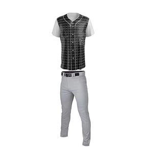 Conjunto de Uniforme de Béisbol para Hombre con MOQ Bajo, Ropa Deportiva Cómoda, Uniforme de Béisbol Personalizado, Uniforme de Béisbol Juvenil - Product Image 1
