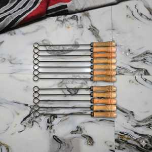 อุปกรณ์อบขนมทำจากไม้และสแตนเลส ขนาดด้ามจับ 4 นิ้ว และส่วนโลหะ 8 นิ้ว - Product Image 4