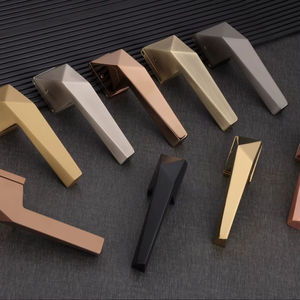 Ensemble de poignées de porte en alliage d'aluminium moderne pour meubles d'intérieur résidentiels et quincaillerie de bureau, design minimaliste durable - Product Image 1