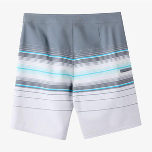 Shorts de pêche pour hommes UPF 50 avec logo personnalisé, respirants et à séchage rapide, en mélange polyester/coton, fermeture à enfiler - Product Image 5