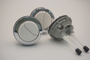 Pulvérisateur de bidet portatif pour salle de bain |   Buse autonettoyante murale moderne en plastique, design écologique, haute pression d'eau, 1 - Product Image 6