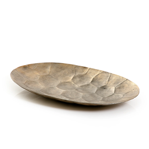 Bol de service décoratif en aluminium écologique et luxueux pour les dîners festifs à la maison, rehaussant la table de fête avec un look haut de gamme - Product Image 6