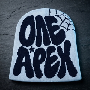 Light Blue Navy Graphic Knit Beanie Hat Design Custom Logo Ribbed <b>Winter</b> <b>Cap</b> Unisex Streetwear Wholesale OEM - Product Image 1