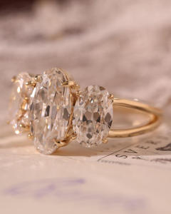 Arin /18K/14K ทองพร้อมใบรับรอง GIA/IGI เพชรธรรมชาติทันสมัยหรือออกแบบเองด้วยแหวนเพชร MOQ ต่ำ - Product Image 4