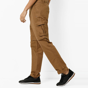 Wholesale Stylish Lightweight 100% Cotton Street Casual Comfortable Loose Sports Plus Size Trousers <b>Overalls</b> Custom Sweat Cargo - Product Image 2