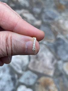 Pendientes de Aro de Oro de 14K con Diamante Redondo de Laboratorio de 0.30ct, Aros Minimalistas con Diamantes, Regalo de Aniversario, Cumpleaños, Graduación, para Ella - Product Image 3