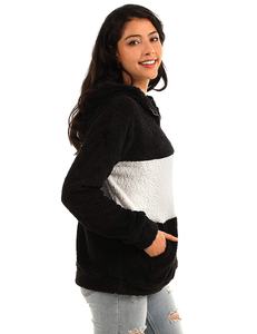 Sudadera con capucha de Gimnasio Deportivo de manga larga para mujer de alta calidad, jersey de lana de algodón de invierno, capucha atlética de gran tamaño, logotipo frontal, gran oferta - Product Image 4