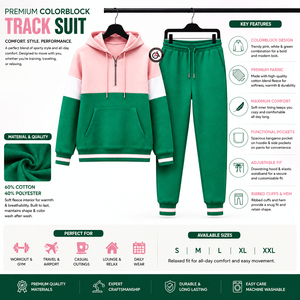 Ensemble jogging et sweat à capuche 2 pièces GEEK APPARELS pour femme, vintage, 100 % coton molletonné, écologique, hiver, noir, rose, vert, numéro 08, décontracté - Product Image 5
