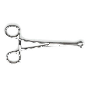 Pince Babcock en acier inoxydable de 6.25 pouces manipulation de tissus délicats outil de préhension chirurgicale Instrument médical minimalement invasif - Product Image 5