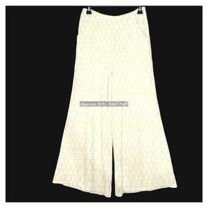 Cotton Stonewashed <b>Harem</b> Pants With Block Print Elasticated And Drawstring Waist Two Pockets For Summer Wear #1 Most Popular - Product Image 5