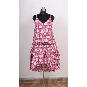 Robe moulante mi-longue en coton écologique à imprimé floral pour femme, style bohème vintage moderne, décontractée pour l'été - Product Image 1