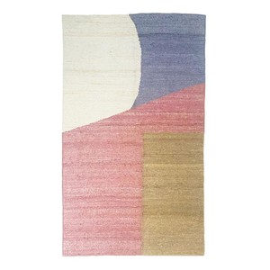 Tapis de sol tissé à la main de qualité supérieure, fabriqué à partir de fibres 100 % naturelles et écologiques, apportant des textures organiques chaleureuses à la vie moderne. - Product Image 2