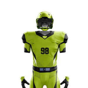 Wholesale Rate American Football Jersey And <b>Shorts</b> Set For Unisex Custom Logo Polyester Material American Football Uniform - Product Image 3