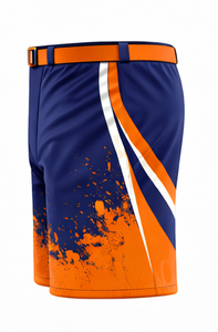 กางเกงโพลีเอสเตอร์ฮ็อกกี้น้ำแข็งออกแบบเองสีและบรรจุภัณฑ์สำหรับชุดกีฬา - Product Image 2