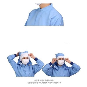 Cuffia igienica interna in cotone coreano, confezione da 10, tipo fascia, fodera traspirante per parrucche, copricapo per salone, cucina e servizi alimentari - Product Image 3