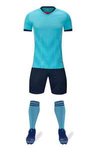 Nouveau design, maillots de football personnalisés de haute qualité, manches courtes, séchage rapide, respirant, imprimez votre propre nom et numéro d'équipe, unisexe, adultes - Product Image 2