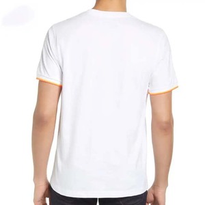 <b>White</b> Color Custom Men <b>T</b> <b>Shirts</b> Short Sleeve Wholesale Best Selling Summer Wear Casual Blank O Neck 100% Cotton Men <b>T</b> <b>Shirt</b> 2025 - Product Image 3
