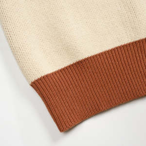 Cárdigan de punto transpirable con cuello en V para hombre, suéter gráfico con botones, estilo retro estético, tejido jacquard para otoño - Product Image 5