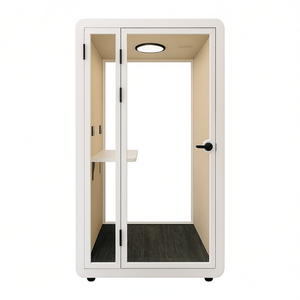 Cabina Telefónica Modular para Interiores Solo Plus HIPOD, Muebles Modernos para el Hogar y la Oficina, con Puerta de Partición HIPOD para Uso en Oficinas - Product Image 2