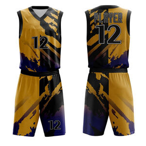 Ensemble de maillot de basket-ball géométrique gris et rouge, joueur n°12, en polyester sublimé anti-humidité, vêtements de sport unisexes pour adultes - Product Image 5