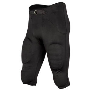 Pantalons de football américain personnalisés avec protections intégrées, pantalons de jeu à haute protection contre les impacts, équipement de football durable de qualité supérieure - Product Image 4