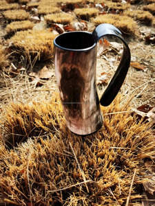 Mug en corne de qualité supérieure, tasse rustique pour bar à domicile, cadeaux et collectionneurs, au meilleur prix - Product Image 5
