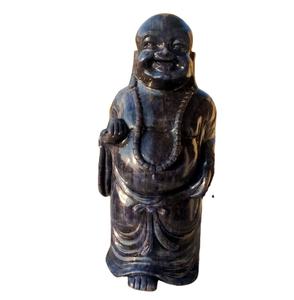 Statue en cristal de quartz aventurine bleue naturelle de haute qualité, sculptée à la main, 8 pouces de hauteur, tailles personnalisées - Product Image 2