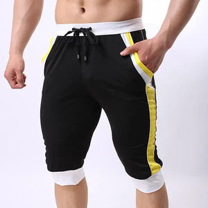 Pantalones cortos de gimnasio de alto rendimiento para hombre, mezcla de poliéster y elastano, ropa de entrenamiento atlético transpirable de secado rápido - Product Image 5