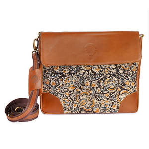 Sac bandoulière en cuir véritable à rabat motifé, sacoche pour ordinateur portable, grande capacité, léger, pour les voyages et l'usage quotidien - Product Image 4