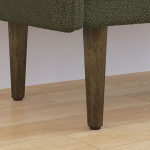Green Teddy <b>Velvet</b> <b>Storage</b> <b>Stool</b> 45.98\"*16.75\"*21.75\" with <b>Storage</b> Space for Apartments Living Room Bedrooms - Product Image 5