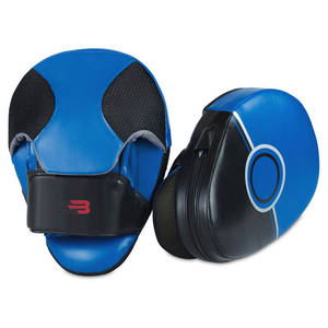 Pads de boxe respirants avec support pour les poignets, 100% cuir, pour adultes - Product Image 1