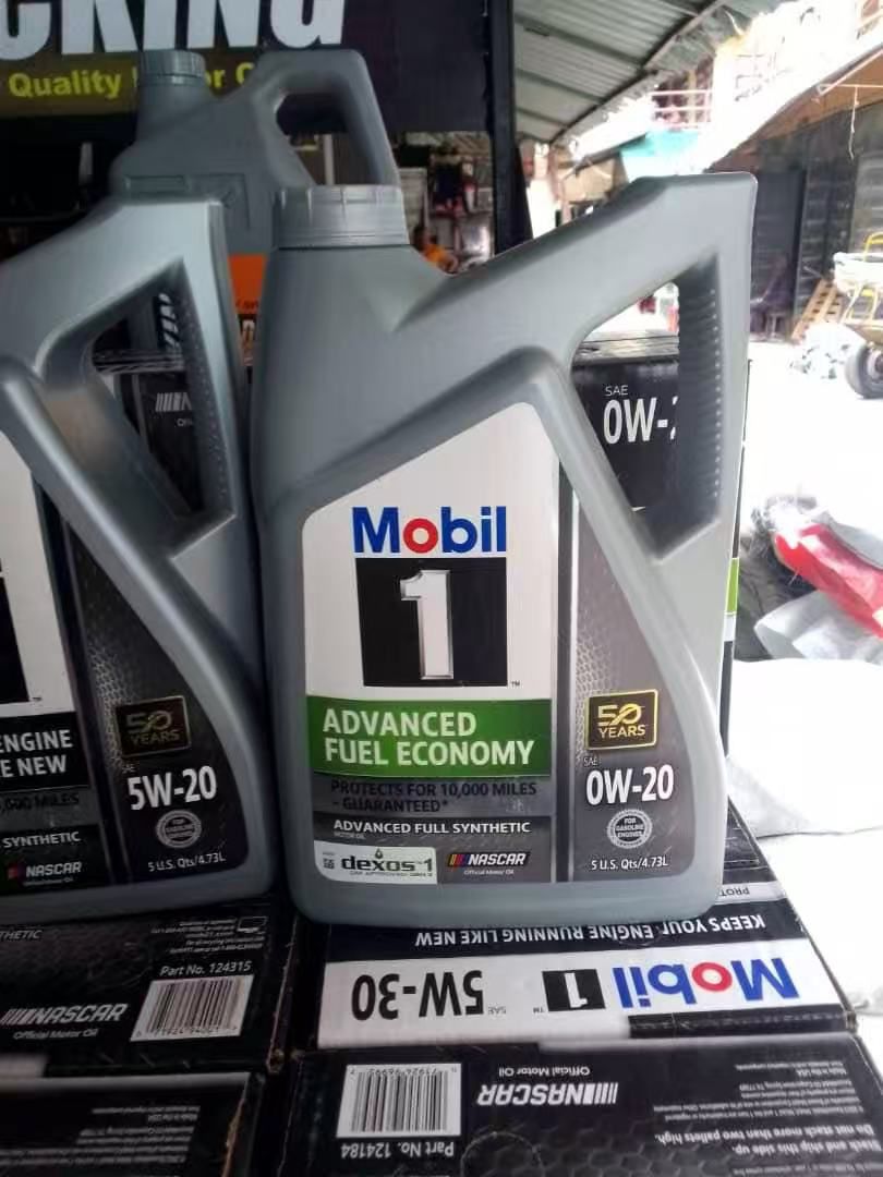 Mobil 1 5W-20 Full Synthetic Motor Oil Engine Lubricant for Passenger Cars Oil Parts Image 4