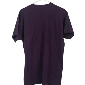 <b>Men's</b> <b>Purple</b> Short Sleeve O-Neck <b>T</b>-<b>Shirt</b> 100% Cotton Regular Fit Solid Color Casual Jersey Knitted Style - Product Image 1