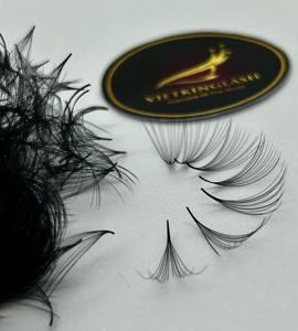 ขนตาปลอมแบบพัดสำเร็จรูป 12D CC/DD/M/L Curl Narrow ความหนา 0.03 มม. 0.05 มม. ขนสังเคราะห์ สำหรับต่อขนตา สั่งซื้อจำนวนมาก รับทำโลโก้ตามสั่ง - Product Image 4