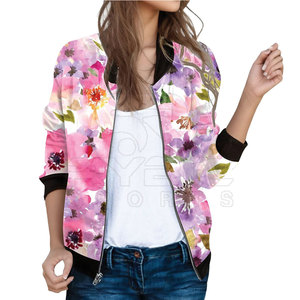 Custom Design Lifestyle Women Printing Varsity <b>Jackets</b> Fashion Focused Garment For Modern Urban Dressing For Adult - Product Image 5