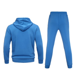 Customizable Unisex Breathable Lightweight Polyester/Cotton Gym Fitness Tracksuit Set Sports Street Wear Solid Custom - Product Image 2