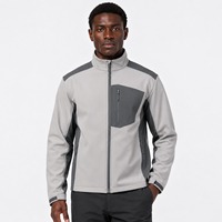 Chaqueta Softshell con Capucha para Hombre de Alta Calidad, Impermeable, Cortavientos, Abrigo Largo y Delgado para Invierno, Fabricada con Tela de Nailon, Bordado Personalizado OEM