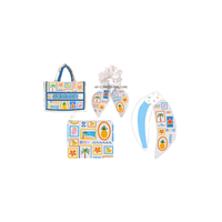Ensembles de carreaux personnalisables tendance et écologiques pour l'été, conçus à la main, motifs adorables, spéciaux, très demandés