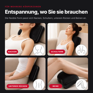Cojín de Masaje Shiatsu Portátil, Cojín Masajeador de Compresión de Aire para Espalda y Piernas, para el Hogar, la Oficina y Viajes - Product Image 6