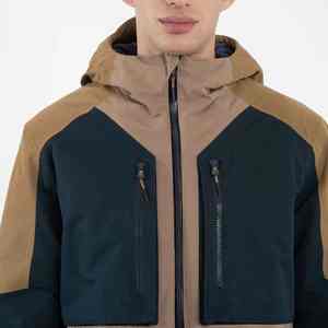 Veste de ski coupe-vent pour homme et femme, design personnalisé, veste de ski sportive légère, imperméable, fermeture éclair, veste de snowboard - Product Image 6