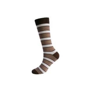 Men's Ankle <b>Socks</b> Striped Brown White Knitted <b>Thermal</b> Insulated Nylon Thick Sports Use Summer - Product Image 1